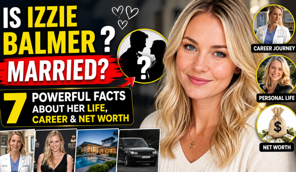Is Izzie Balmer Married